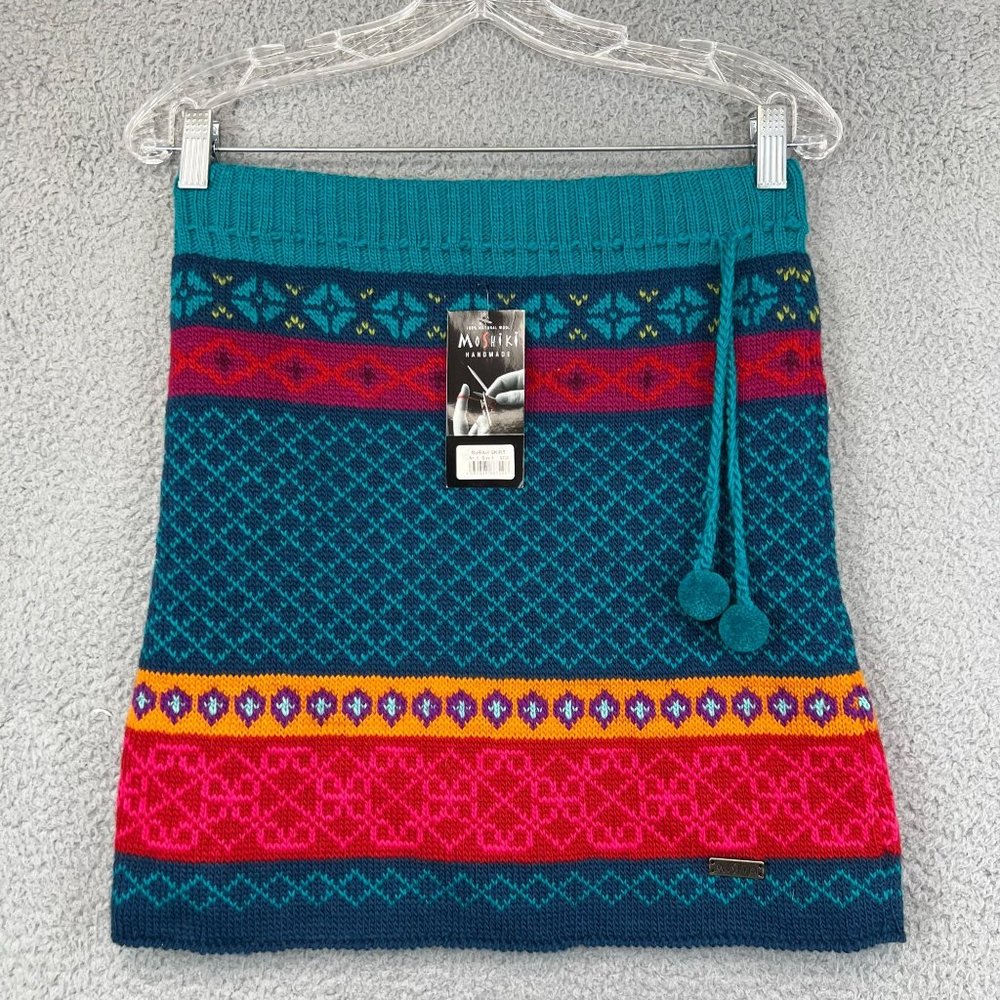 New  Cool MOSHIKI Handmade Wool Suravi Skirt size 1